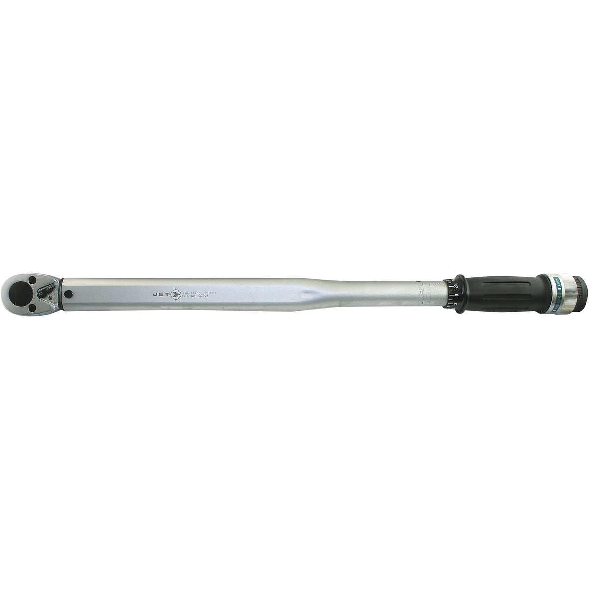 JTW-12250 Torque Wrench, Click, 1/2" Square Drive, 50 - 250 ft-lbs.