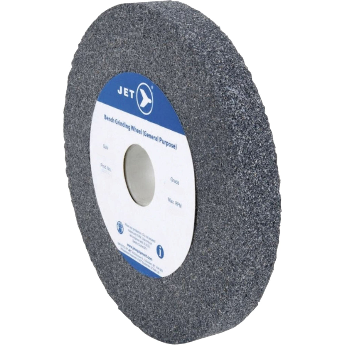 Bench Grinding Wheel, 12" x 2", 1-1/2" Arbor, Medium