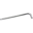 Long Arm Hex Key, Ball End, 10 mm x L Shape