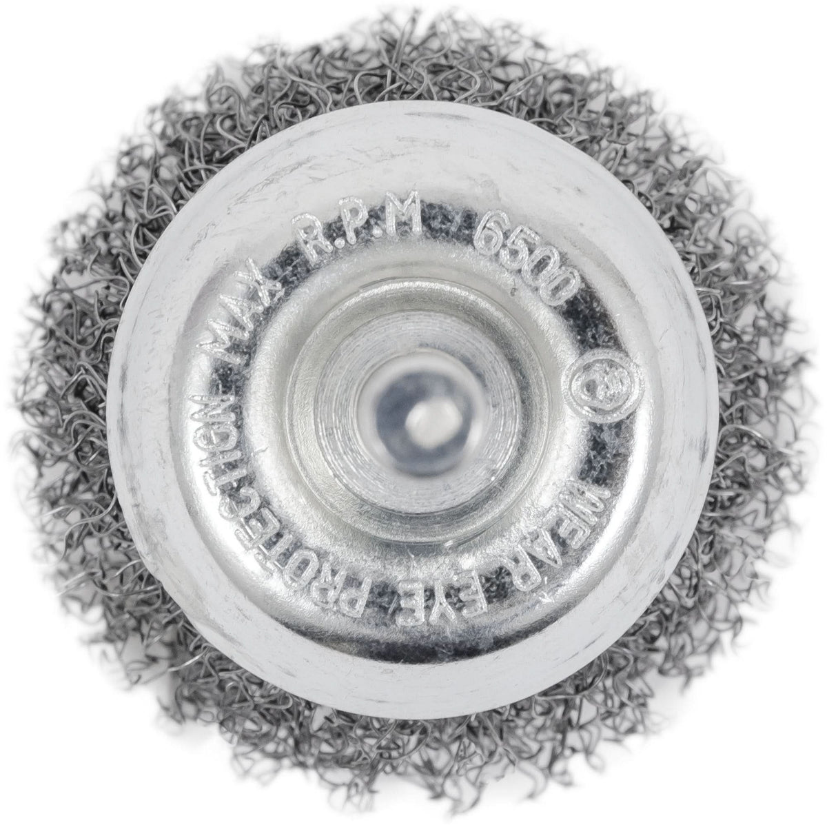 Shaft-Mounted Crimped Cup Brush
