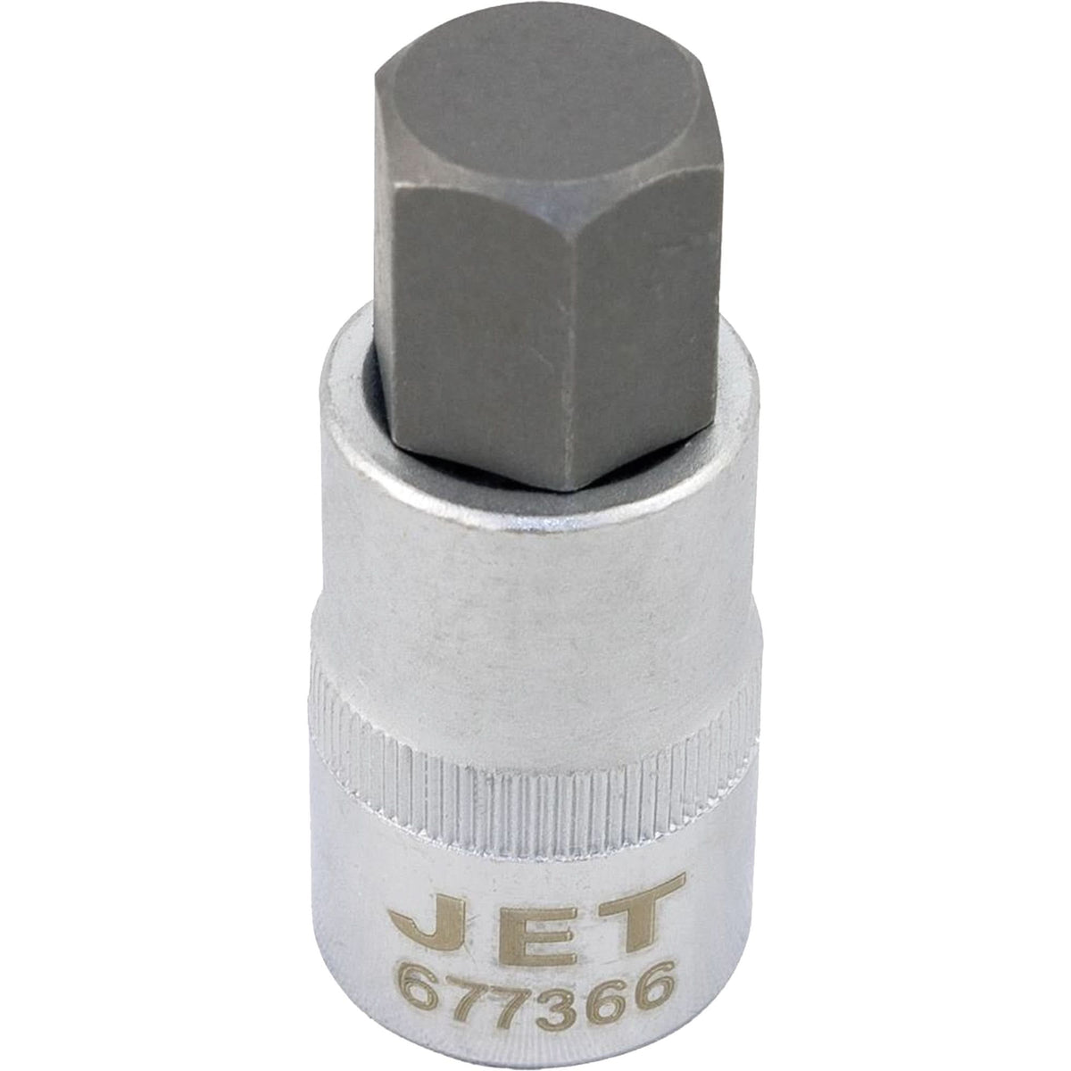 Bit Socket, Hex, 12 mm x 2" L, 1/2" Drive