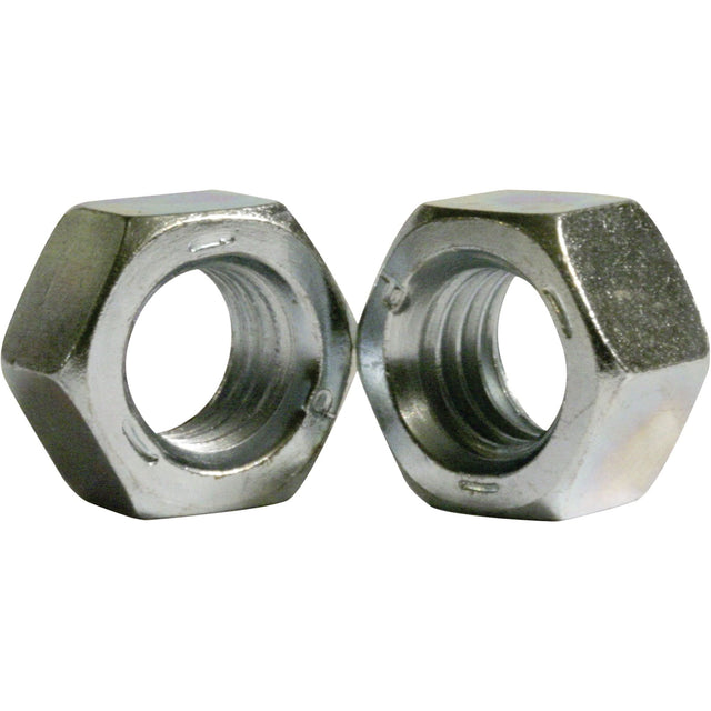 Hex Nut, 3/4", Yellow Zinc, Coarse Thread