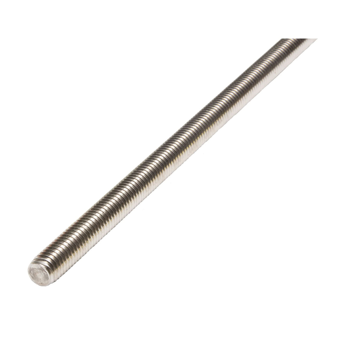 Threaded Rod, 3/4"-10, 36" L, Stainless Steel, Grade 18-8 Grade