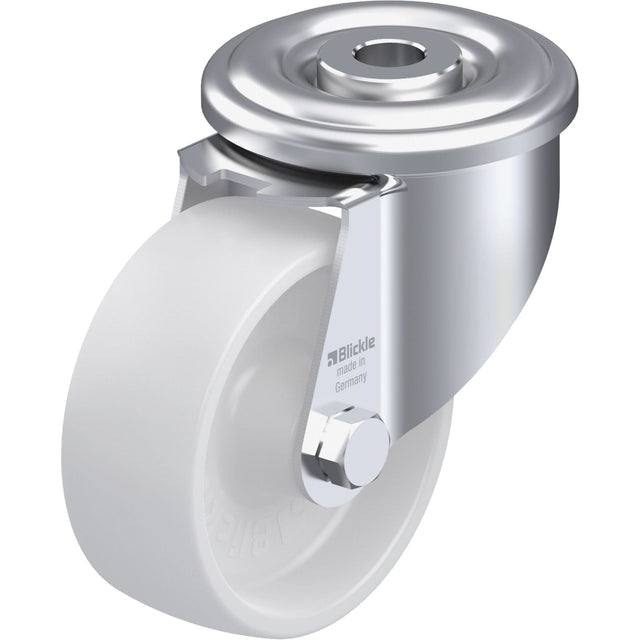 Nylon Caster, Swivel, 3-1/8" (79.375 mm) Dia., 330 lbs. (149.685 kg.) Capacity