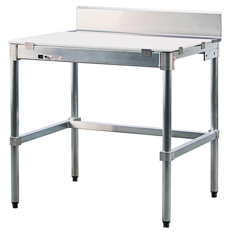Poly-Top Workbench, 96" W x 30" D x 35-1/2" H, 1000 lbs. Capacity