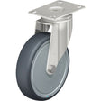 Caster, Swivel, 5" (127 mm), Thermoplastic Rubber-Elastomer, 265 lbs. (120 kg.)