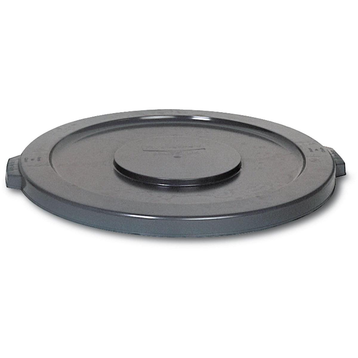 Round Brute® Tops, Flat Lid, Plastic/Polyethylene, Fits Container Size: 19-7/8" Dia.