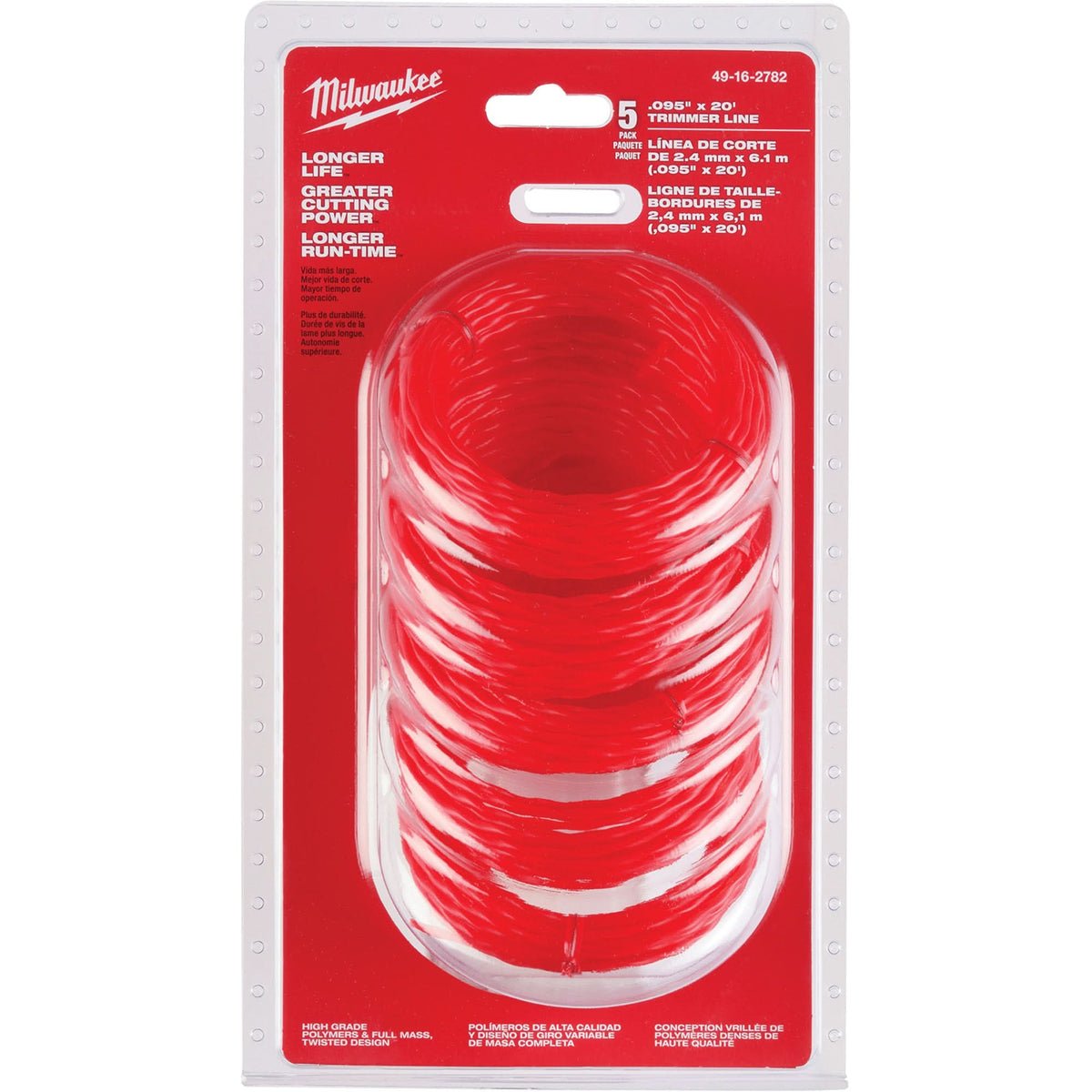 0.095" Pre-Cut Trimmer Line