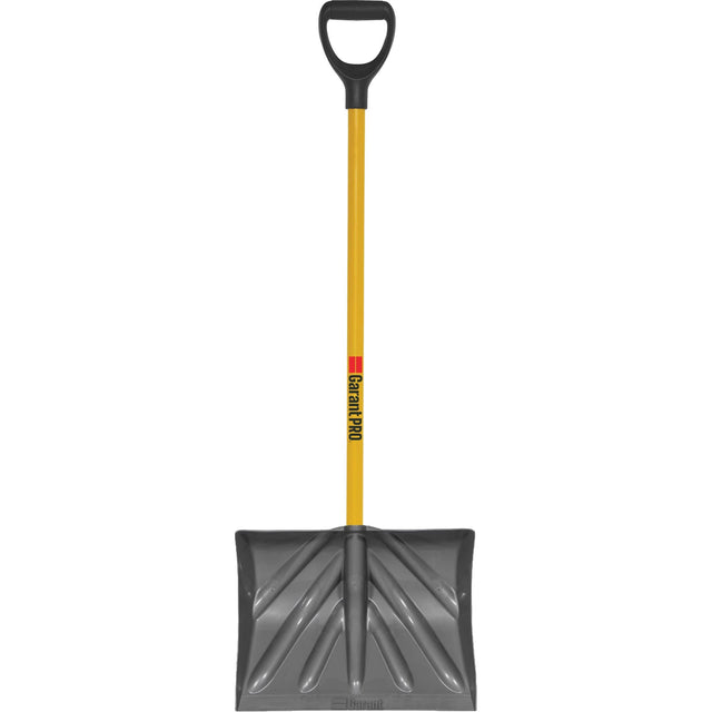 Pro™ Scraper Shovel, Polypropylene Blade, 18" Wide, D-Grip Handle