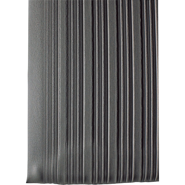 Tuf Sponge No. 451 Mats, Ribbed, 2' x 3' x 3/8", Grey, PVC Sponge