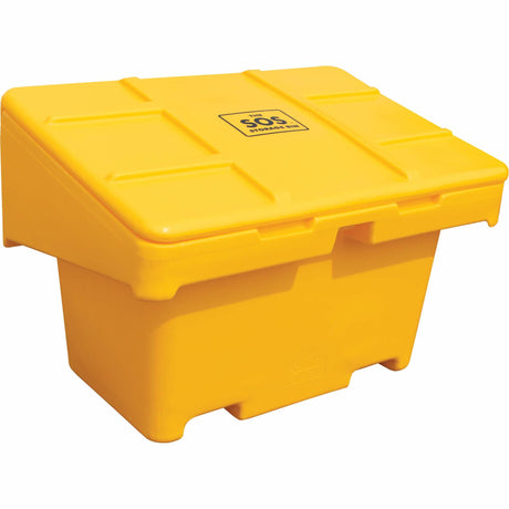 Salt Sand Container SOS™, With Hasp, 42" x 29" x 30", 11 cu. Ft., Yellow