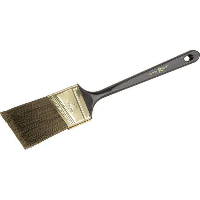 One-Coat Angle Sash Latex Paint Brush, Polyester, Plastic Handle, 2" Width