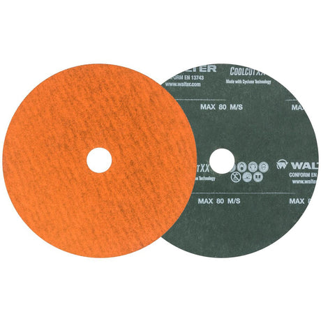Coolcut XX™ Sanding Disc, Aluminum Oxide/Ceramic, 100, 6" Dia x 7/8" Arbor
