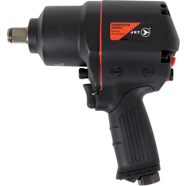 AW19CSDP Super-Heavy-Duty Composite Series Impact Wrench, 3/4" Drive, 3/8" NPT Air Inlet, 6800 No Load RPM