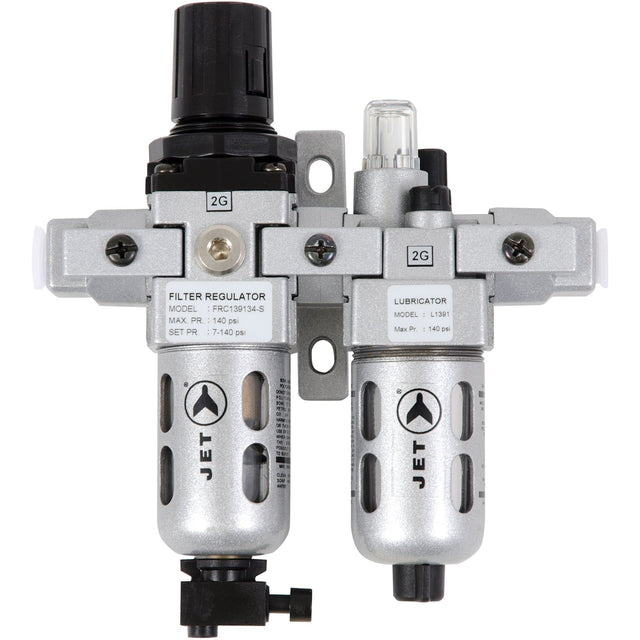 AFRLCM14 2-Piece Miniature Air Filter, Regulator & Lubricator, 1/4" NPT
