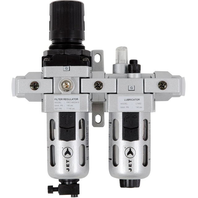 AFRLCI38 2-Piece Intermediate Air Filter, Regulator and Lubricator, 3/8" NPT