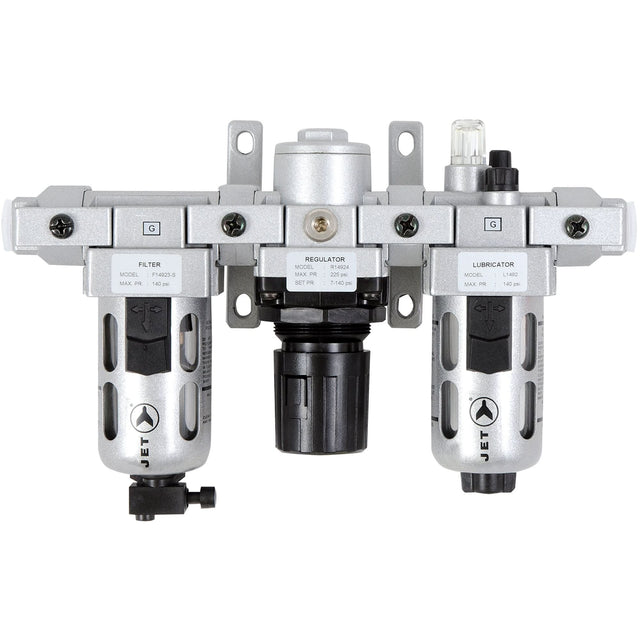 AFRLMI38 3-Piece Intermediate Air Filter, Regulator & Lubricator, 3/8" NPT