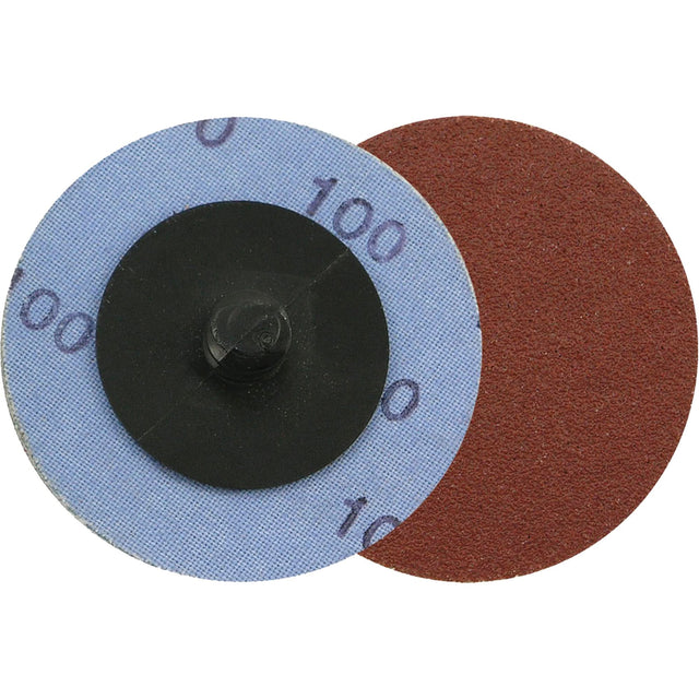 Cloth Back Sanding Disc, 3" Dia., A80 Grit, Aluminum Oxide