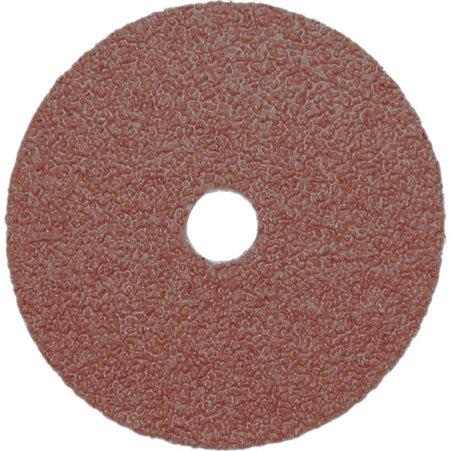 Resin Fibre Sanding Disc, Aluminum Oxide, A50, 5" Dia x 7/8" Arbor
