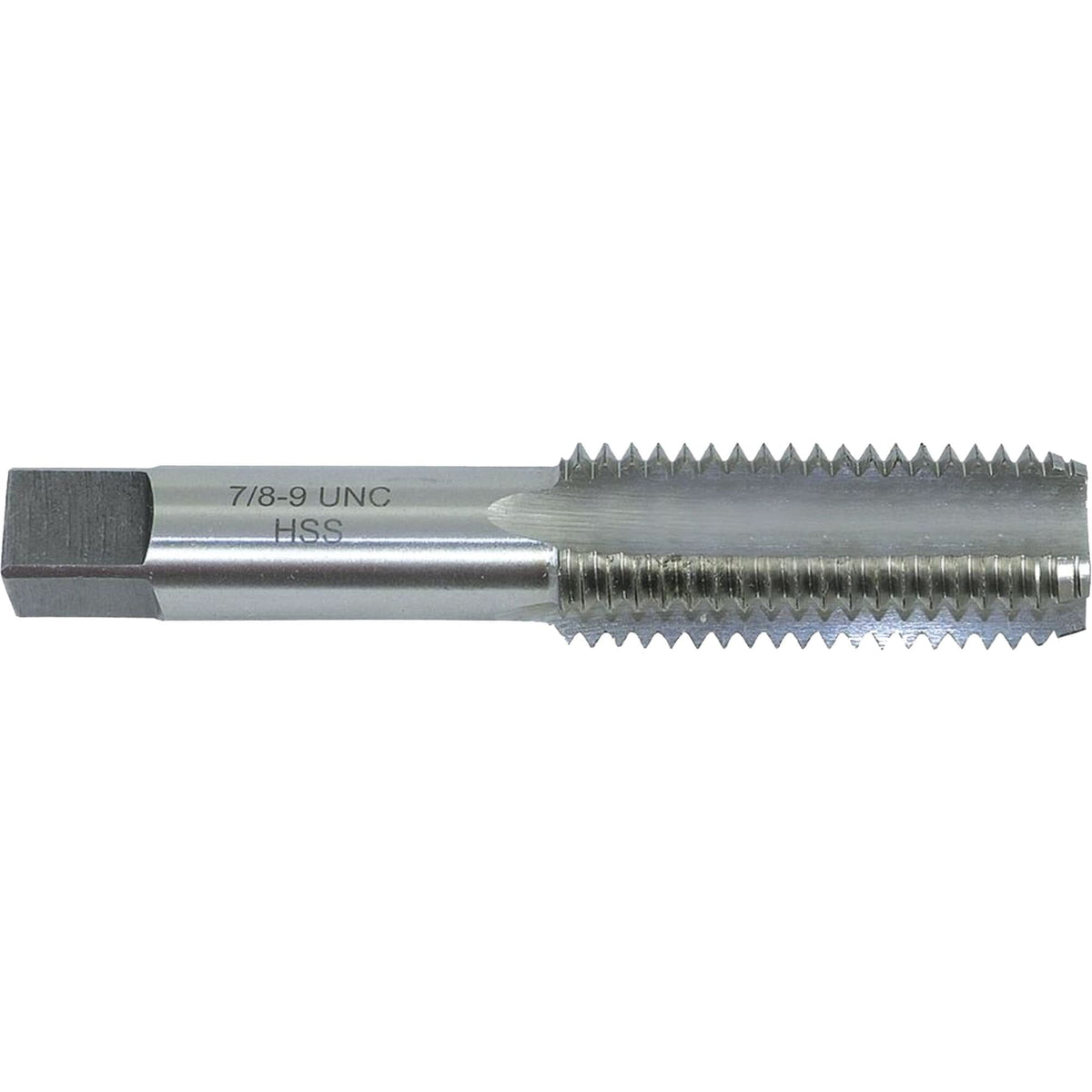 M2 SAE Tap, High Speed Steel, 5/8"-11NC Thread