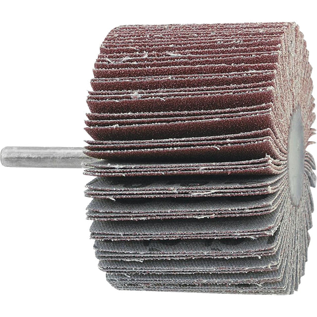 Mounted Flapwheel, 60 Grit, 3" x 1" x 1/4"