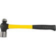 Heavy-Duty Handle Ball Pein Hammer, 40 oz. Head Weight, Fibreglass Handle