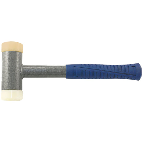 Heavy-Duty Soft-Face Dead Blow Hammer, 2.25 lbs. Head Weight, Polyurethane Face, Tubular Steel Handle