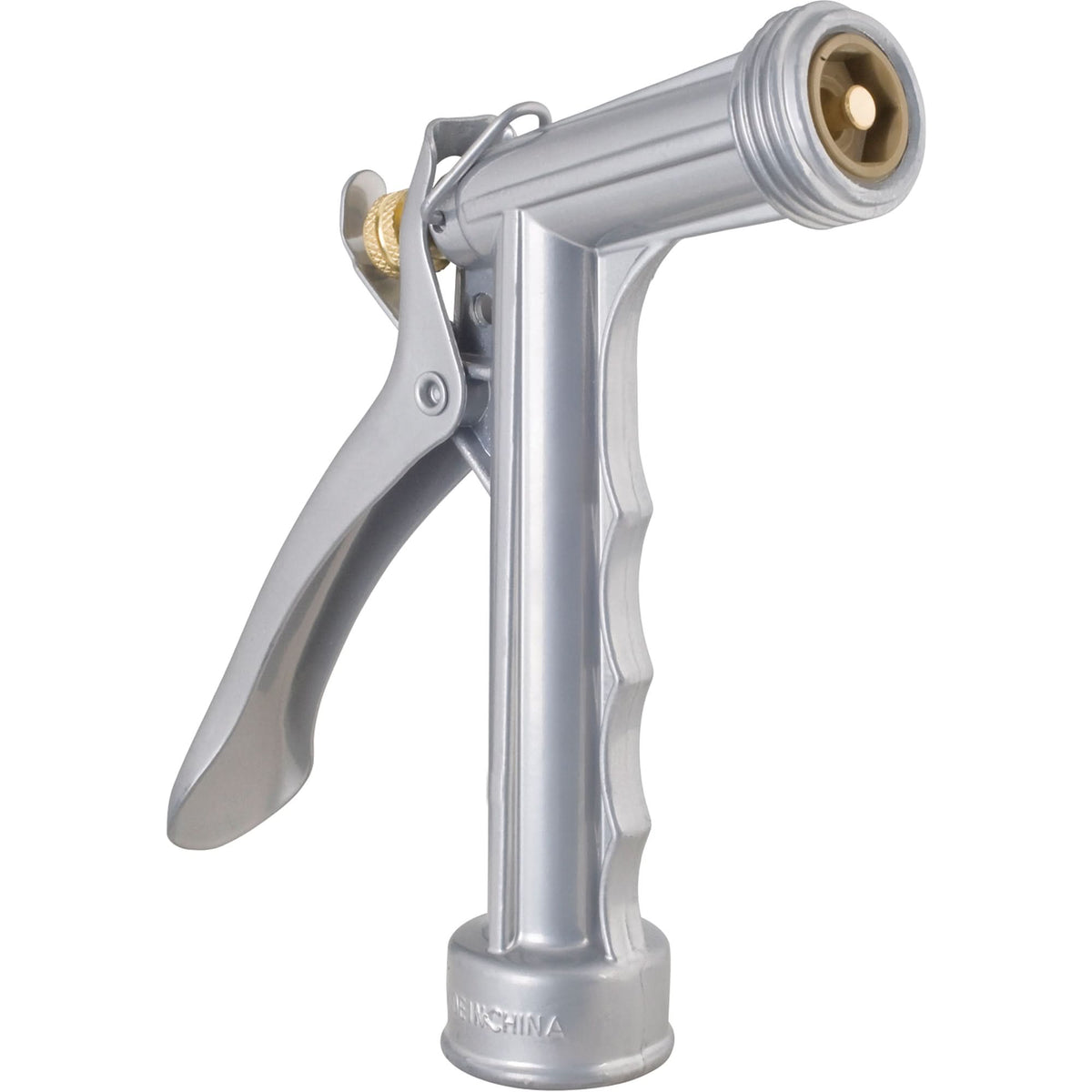 Heavy-Duty Metal Pistol Grip Nozzles, Non-Insulated, Rear-Trigger, 80 PSI