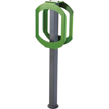 Bike Stop Bike Racks, Steel, 2 Bike Capacity