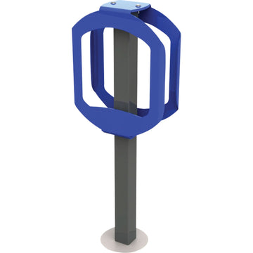 Bike Stop Bike Racks, Steel, 2 Bike Capacity