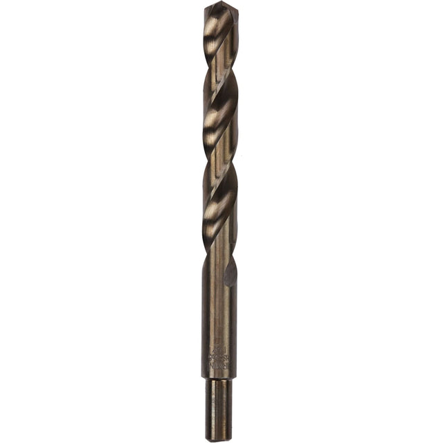 Heavy-Duty Jobber Drill Bit, High Speed Cobalt, 1/2", 6" L, 1-1/2" Flute, 135° Point Angle