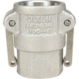 Cam & Groove Coupler, Aluminum, Type D, 1", 250 PSI