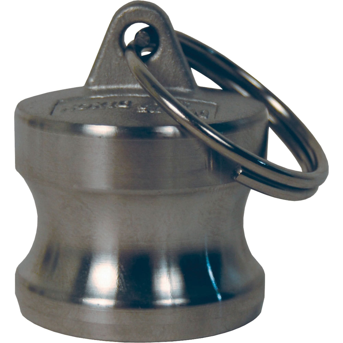 Global Cam & Groove Dust Plug, Stainless Steel, Type DP, 2"