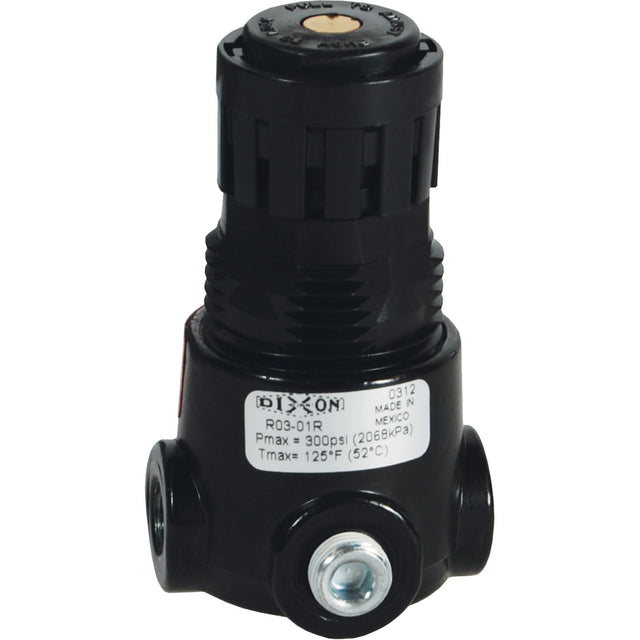 Wilkerson Miniature Regulator R03, 1/8" NPT, 300 psi Max. PSI, Standard