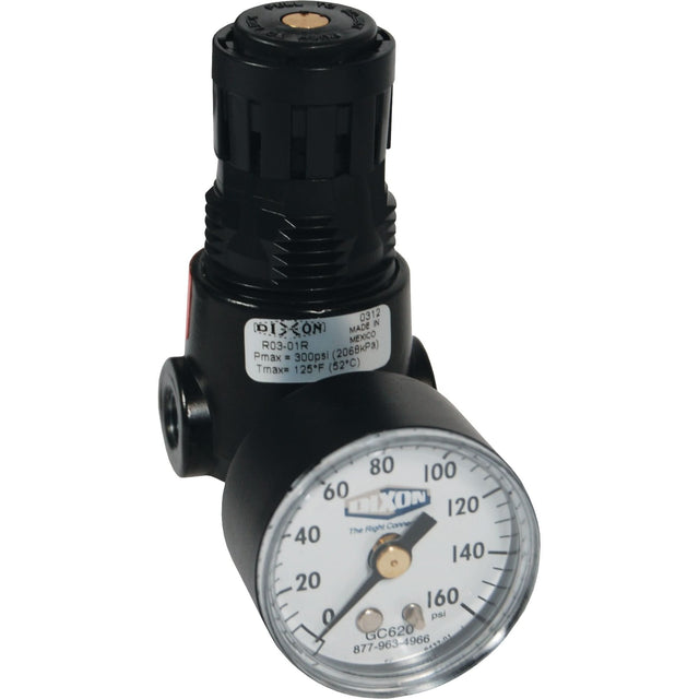 Wilkerson Miniature Regulator R04, 1/4" NPT, 300 psi Max. PSI, Standard