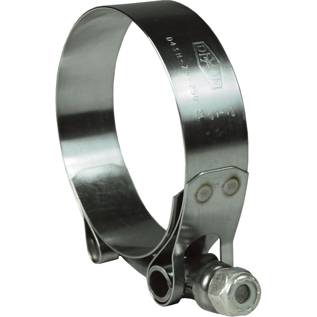 T-Bolt Clamp, Min Dia. 2.396", Max Dia. 2.692"