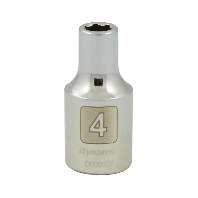 Metric Socket, 12 mm, 1/4" Drive, 6 Points