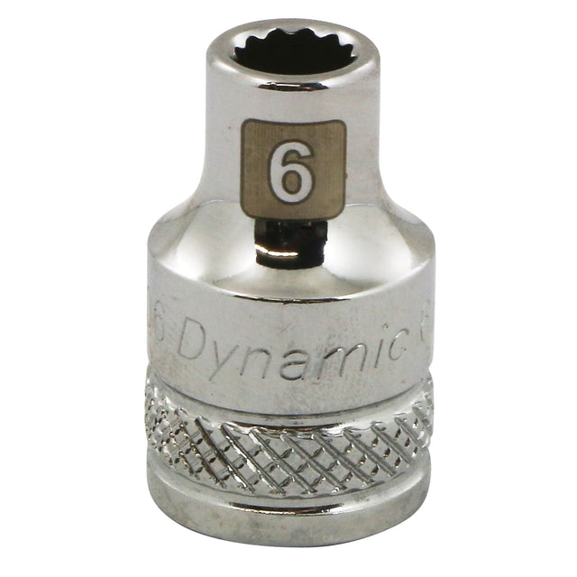 Metric Socket, 12 mm, 3/8" Drive, 12 Points