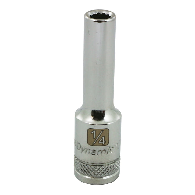SAE Socket, 1", 3/8" Drive, 12 Points, Deep