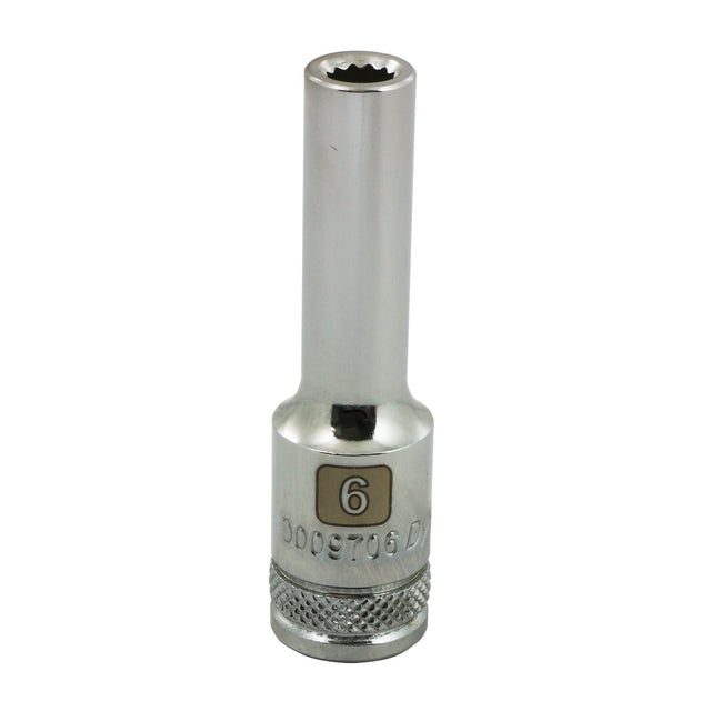 Metric Socket, 19 mm, 3/8" Drive, 12 Points, Deep