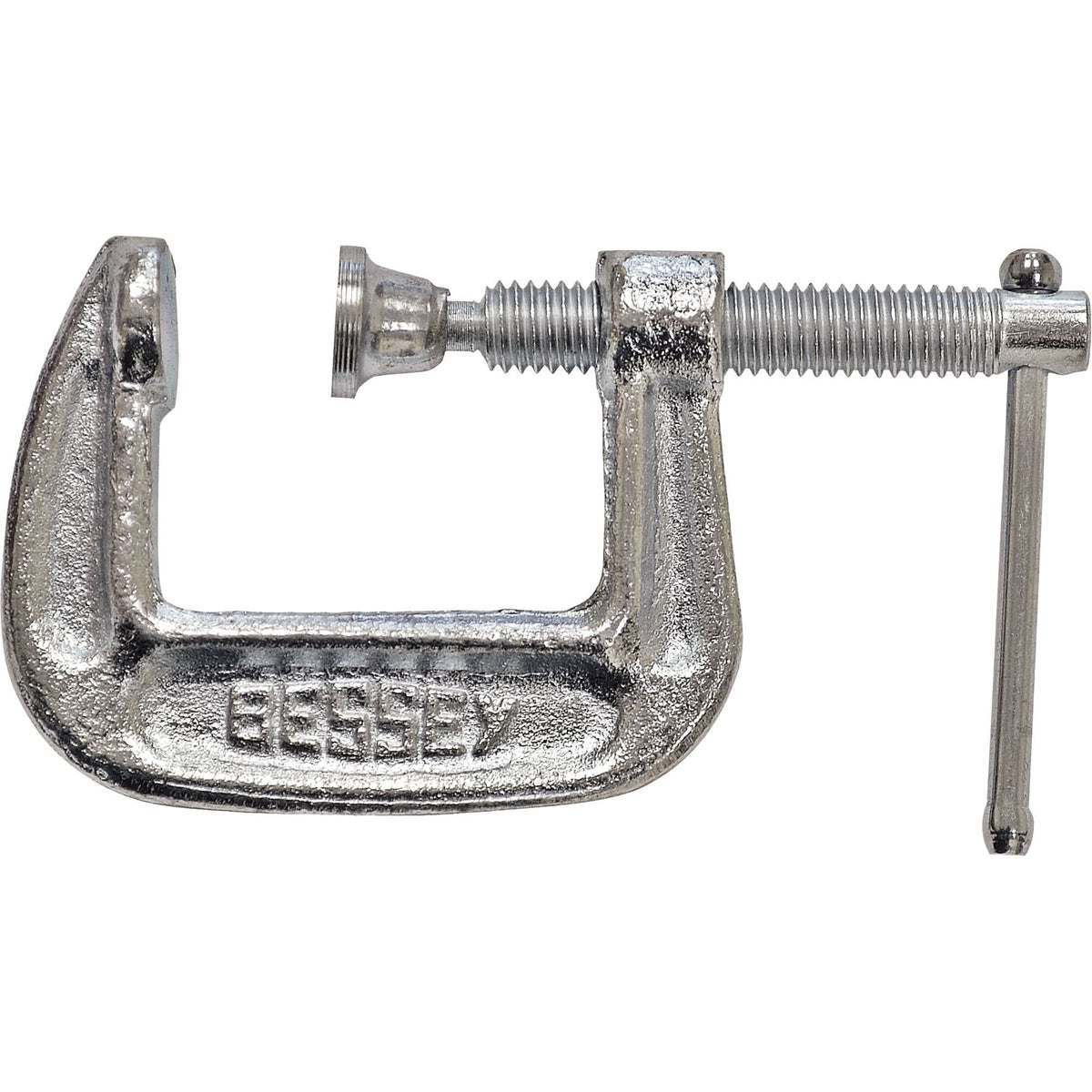 Light-Duty C-Clamp, 1" (25 mm) Capacity, 1" (25 mm) Throat Depth