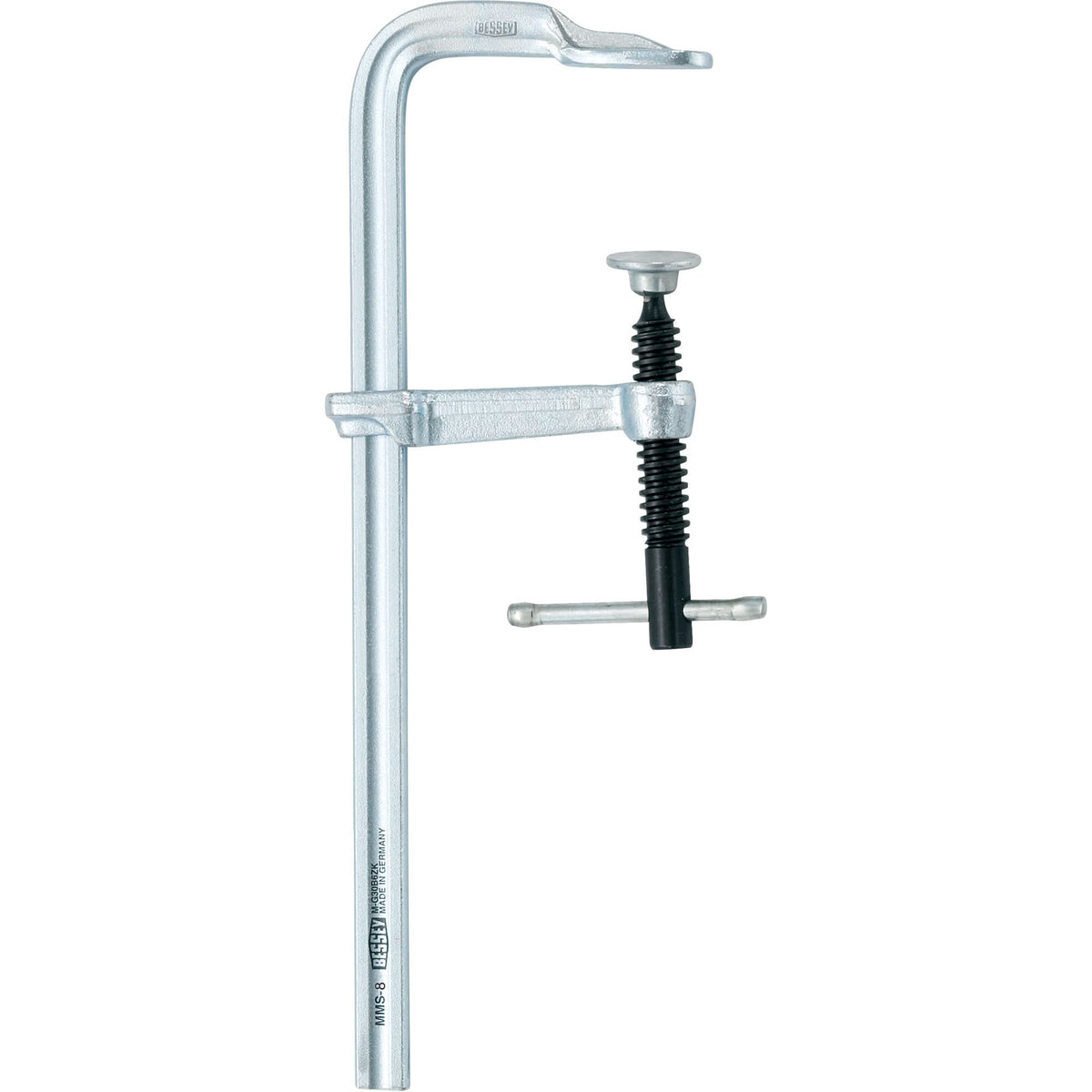 Light-Duty All-Steel Bar Clamp, 12" (305 mm) Capacity, 2-1/4" (57 mm) Throat Depth