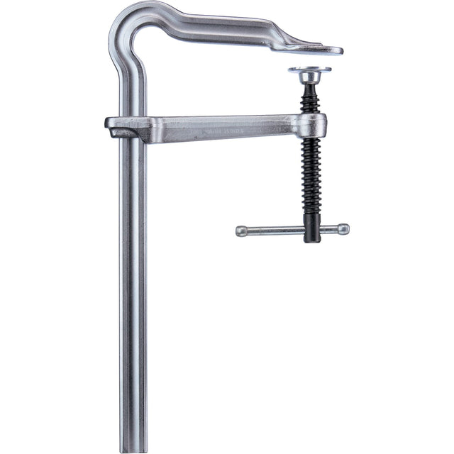 Omega Bend All-Steel Bar Clamp, 12" (305 mm) Capacity, 5-1/2" (140 mm) Throat Depth
