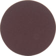 PSA Cloth Disc, 5" Dia., P120 Grit, Aluminum Oxide, X-Weight