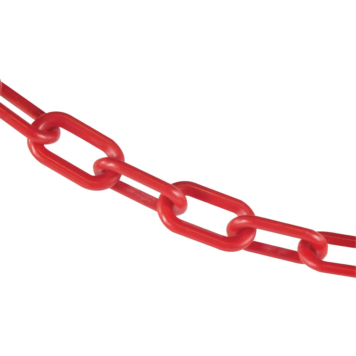 2" Crowd Control Plastic Chain, Red