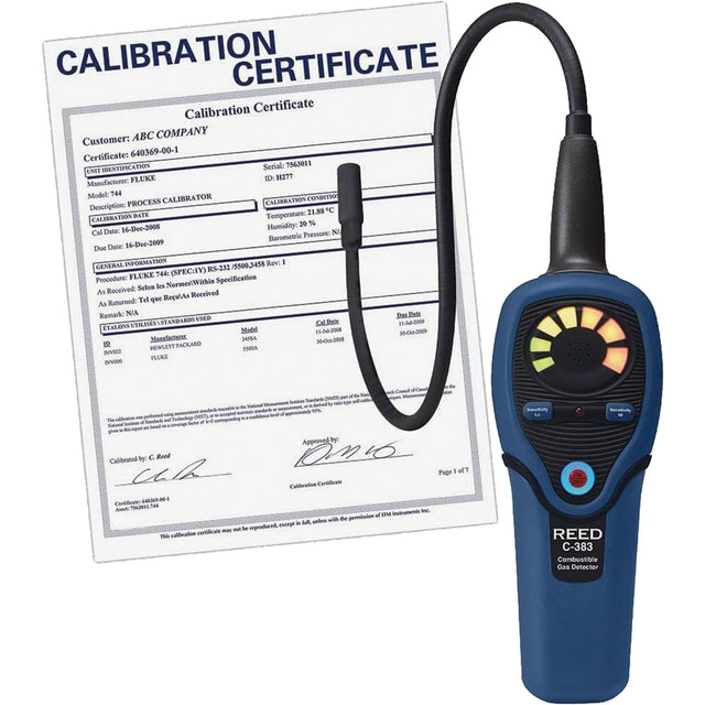 Combustible Gas Leak Detector, 5 ppm, Display & Sound Alert