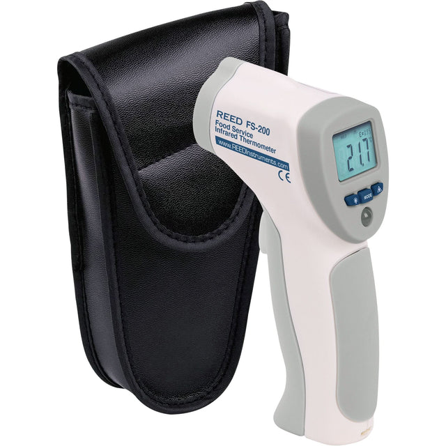 Food Service Infrared Thermometer, -4°- 392° F ( -20° - 200° C )/-58°- 4° F ( -50° - -20° C ), 8:1, Fixed Emmissivity