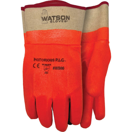 Notorious P.I.G. Gloves, One Size, PVC/Nitrile Coating, Jersey Shell