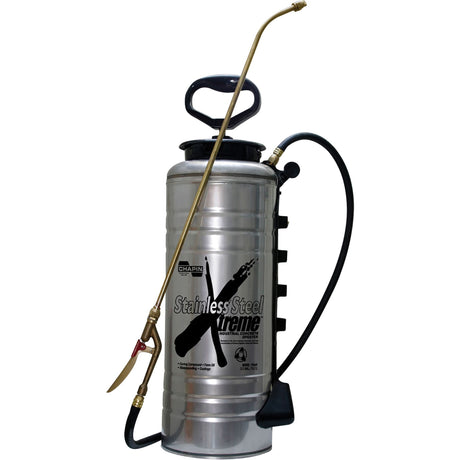 Xtreme Industrial Sprayer, 3.5 gal. (13.25 L), Stainless Steel, 24" Wand