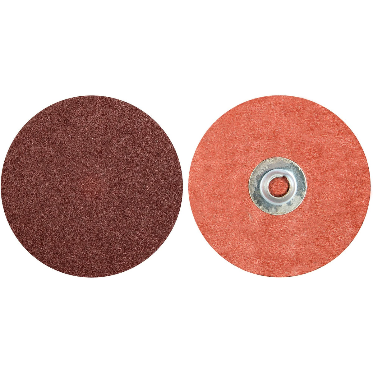 MERIT ALO RESIN BOND Cloth Discs, 3" Dia., 40 Grit, Aluminum Oxide